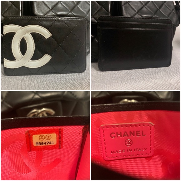 CHANEL Handbags - FINAL PRICE Chanel Leather CC Cardholder